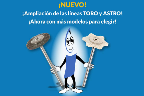 ¡Ampliamos nuestras líneas TORO y ASTRO!